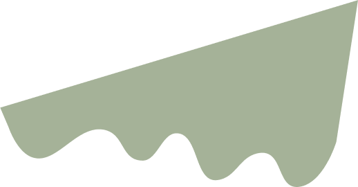 Green decoration blob